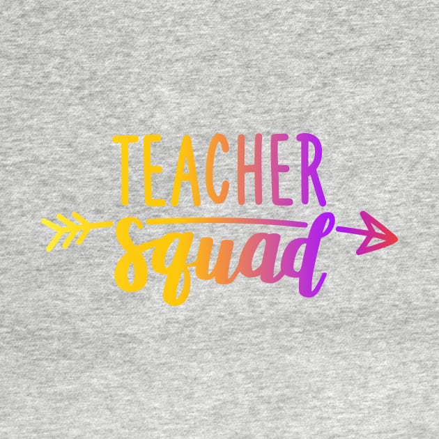 Back To School Teacher Squad Gift for Teachers by Ramadangonim